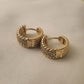 Golden Petal Earrings